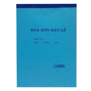 Hóa Đơn Bán Lẻ 2 Liên