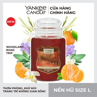 New Arrival - Nến hũ Yankee Candle size L - Woodland Road Trip (623g)