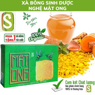 Xà Bông Nghệ Mật Ong Giảm Mụn Thâm, Dưỡng Sáng Da, Sạm Da Chống Lão Hóa Hồi Sinh Làn Da Trắng Khỏe 100% Thiên Nhiên