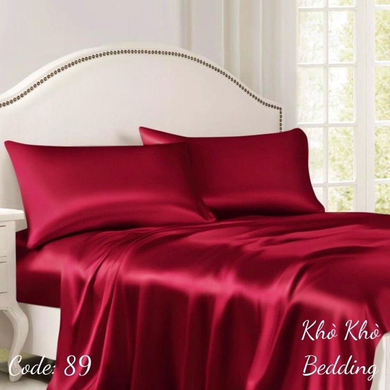 Chăn ga phi lụa cao cấp Khò Khò Bedding