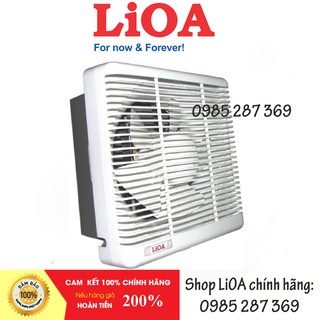 Quạt Hút Thông Gió Gắn Tường LiOA. Hàng Chính Hãng
