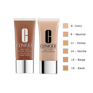 Clinique Kem Nền Clinique StayMatte OilFree Makeup 30ml
