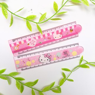 Thước kẻ gấp 30cm Hello Kitty