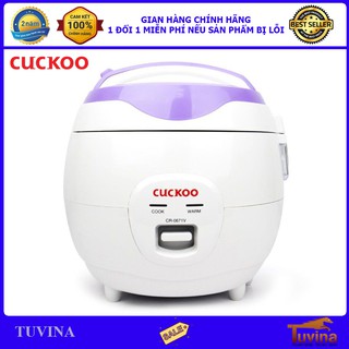Nồi Cơm Điện Cuckoo CR-0671V 1.0 Lít 1.0L - Hàng Chính Hãng (Bảo Hành Toàn Quốc 2 Năm)