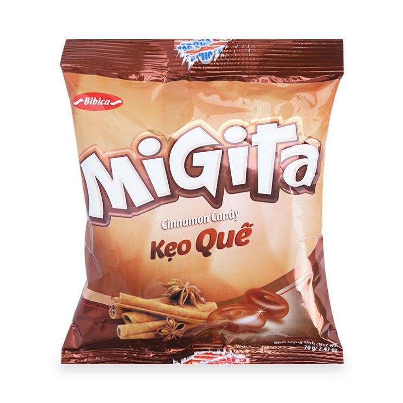Combo 5 gói kẹo quế migita