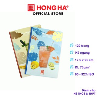 Vở kẻ ngang 120 trang Hồng Hà  Study Keep Calm Trà Sữa 1399