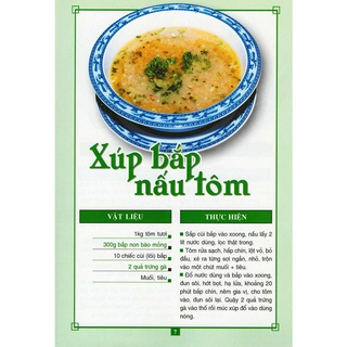 Sách Món Ăn Được Ưa Thích - Món Xúp
