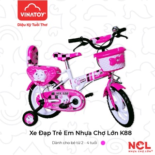 Xe đạp trẻ em Nhựa Chợ Lớn K88 - M1612-X2B - Cho Bé Từ 2 đến 4 Tuổi