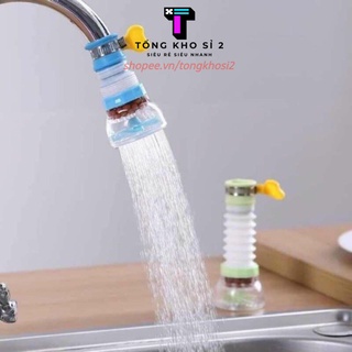 PVN18007 Đầu vòi nước - bộ đầu lọc nước tăng áp từ vòi xoay 360 độ T2
