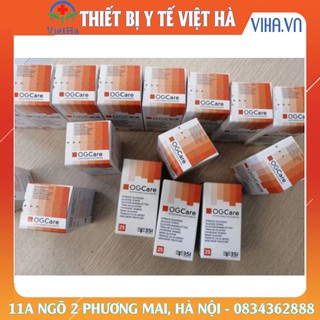 Que Thử Đường Huyết Og-Care -Hộp 25 que hoàn toàn mới