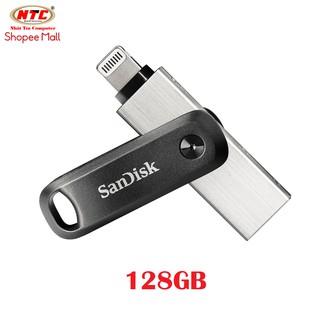 USB 3.0 OTG SanDisk iXpand Flash Drive Go 128GB (Bạc)
