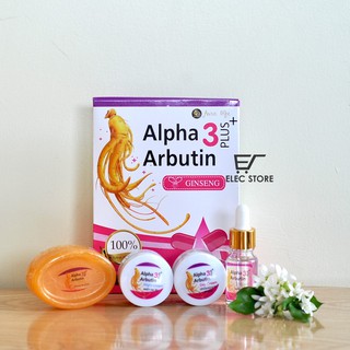 Set Dưỡng Trắng Da Mặt ALPHA ARBUTIN Nhân Sâm - Thái Lan