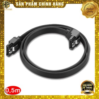 Cáp SATA 3.0 Ugreen 30797 dài 50cm đầu bẻ góc 90 độ - HapuStore
