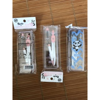 Com pa Panda tiện lợi kèm ống ruột chì