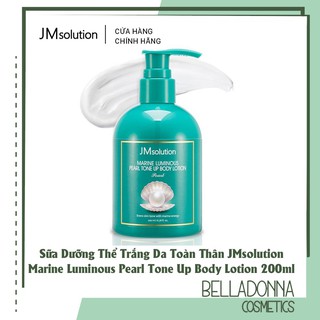 [CHÍNH HÃNG] Sữa Dưỡng Thể Trắng Da Chiết Xuất Ngọc Trai JM Solution Marine Luminous Pearl Tone Up Body Lotion 200ml