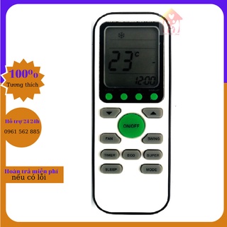 Điều Khiển Remote Máy Lạnh Điều Hòa Nagakawa Nút Xanh Chính Hãng Giá Rẻ