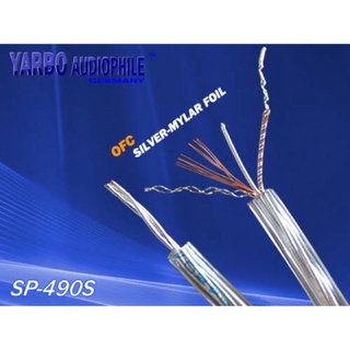 Dây loa cao cấp đồng mạ bạc hãng YARBO Audiophile GERMANY. Báo giá 1m dây chưa jack