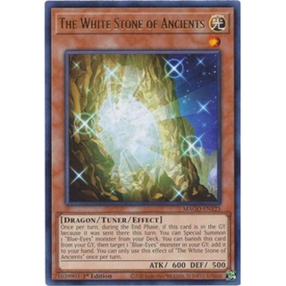 Thẻ bài Yugioh - TCG - The White Stone of Ancients / MAGO-EN125'