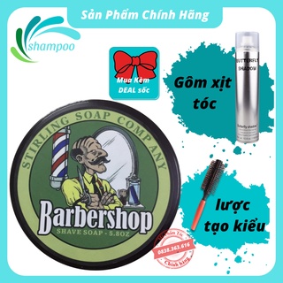 sáp vuốt tóc nam cao cấp BARBERSHOP bóng mượt siêu giữ nếp