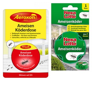 Hộp diệt kiến/gián Nexalotte và Aeroxon - Đức