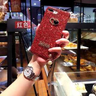 Ốp lưng hình trái tim lấp lánh cho OPPO A9 2020 A3S A7 A5S A37 A57 A59 A71 F5 F9 F11 PRO