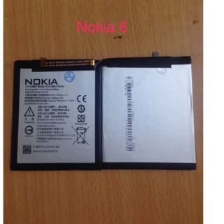 Pin xịn Nokia 6 bảo hành 3 tháng đổi mới