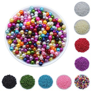 bịch 30g hạt trai nhựa,hạt cườm 6li đủ màu dùng xỏ vòng, làm hanmade,làm hoa