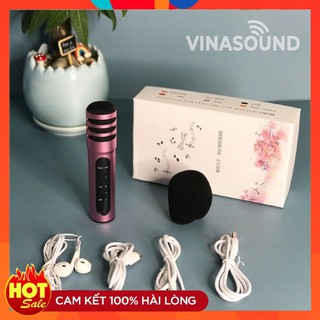 Mic C7 Hàng Loại 1 ⚡FREESHIP⚡ Chuyên Thu Âm , Livestream , Karaoke Gỉai Trí . Tặng Kèm Tai Nghe Theo Bộ
