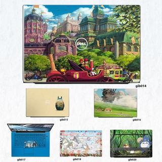 Skin dán Laptop Dell in hình Ghibli image (inbox mã máy cho Shop)