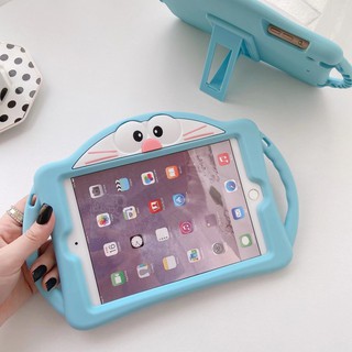 Ốp Lưng Silicone Mềm In Hình Doremon Cho Mini123 Mini45 Ipad 5 / 6 / 2017 / 2018 / Pro 9,7 10.2