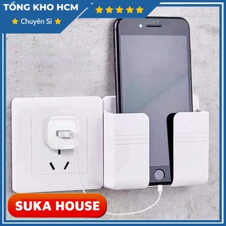 Kệ Đựng Điện Thoại Sạc Pin Đỡ Điện Thoại Remote SUKAHOUSE H102