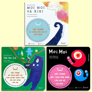 Sách - Ehon Moi Moi và Những Người Bạn (lẻ tùy chọn, Combo 3 quyển) (dành cho trẻ sơ sinh)