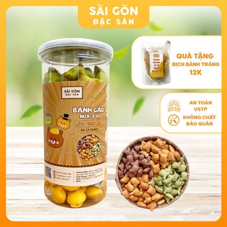 Bánh gấu nhân kem mix 3 vị Thiên Hồng Loại Đặc Biệt Ngon 420g Đồ Ăn Vặt Sài Gòn Đặc Sản