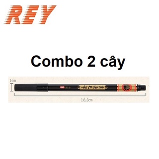 [Giao hỏa tốc] COMBO 2 cây Brush Pen s43 - s44 - Bút lông viết chữ / vẽ thư pháp Baoke - có thể bơm mực
