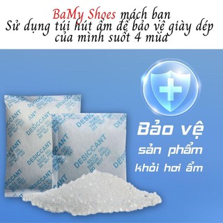 Combo 2 Gói (Túi) hút ẩm mốc Silica Gel khử mùi, làm thơm chống ẩm mốc cho giày dép, đồ điện tử, quần áo 1gr/2gr