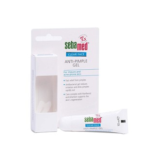 Gel giảm mụn kháng khuẩn, làm dịu da giảm thâm do mụn Sebamed pH5.5 Clear Anti Pimble Gel 10ml