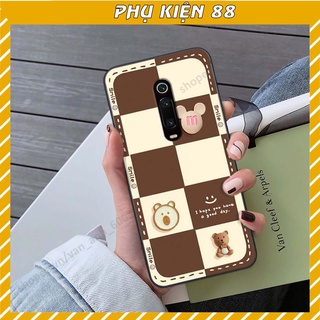 Ốp lưng Xiaomi Redmi K20 / MI 9T hình gấu, kẹo dễ thương cute