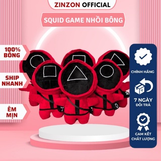 Gấu Bông Squid Game Dễ Thương . Gấu Bông Trò Chơi Con Mực ZinZon