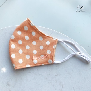 Khẩu Trang Vải Bi To Cao Cấp Duy Ngọc, vải thoáng mát, có dây rút tiện lợi, 3 lớp an toàn cho da (9363)