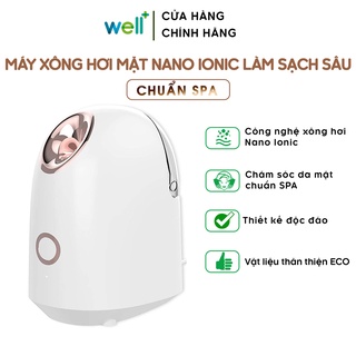 Máy Xông Hơi Mặt Mini Tại Nhà Nano Ionic Cấp Ẩm và Làm Sạch Sâu Dung Tích Lớn180ML