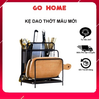 Kệ dao thớt chất liệu thép sơn tĩnh điện cao cấp , có ống cắm đũa tiện lơi
