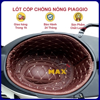 Lót Cốp Da VESPA SPRINT Chống Nóng Chống Sốc Lót Cốp Xe Máy VESPA Có Túi Đựng Giấy Tờ MAX STORE