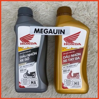 Dầu nhớt Honda xe số, xe ga 0,8L (dòng cao cấp SL10W-30)