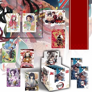 (FULL BOX m40) Hộp ảnh thẻ THANH GƯƠM DIỆT QUỶ KIMETSU NO YAIBA trò chơi nhân phẩm gacha anime