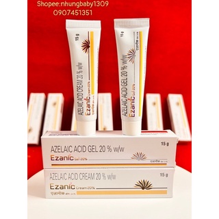 Kem Azanic Gel Azelaic 20% giảm thâm mụn,đều màu da