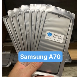 Kính ép màn hình liền keo Samsung A70