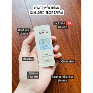 gói Kem dưỡng trắng da, mờ nám SUM LOSECSUMMA 1ml
