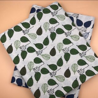 Khăn trải bàn canvas kiểu lá tròn nhiều kích cỡ