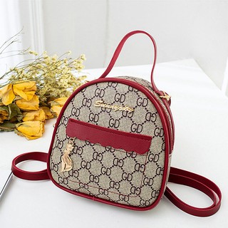 Balo mini nữ New4all thời trang cá tính (16x6 cm) - Đỏ