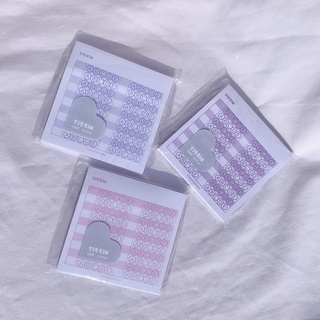 Giấy trắc nghiệm sticky note multiple choice OMR